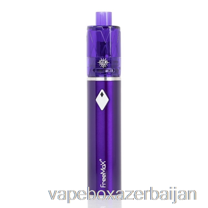 E-Juice Vape FreeMaX GEMM 80W Starter Kit Purple